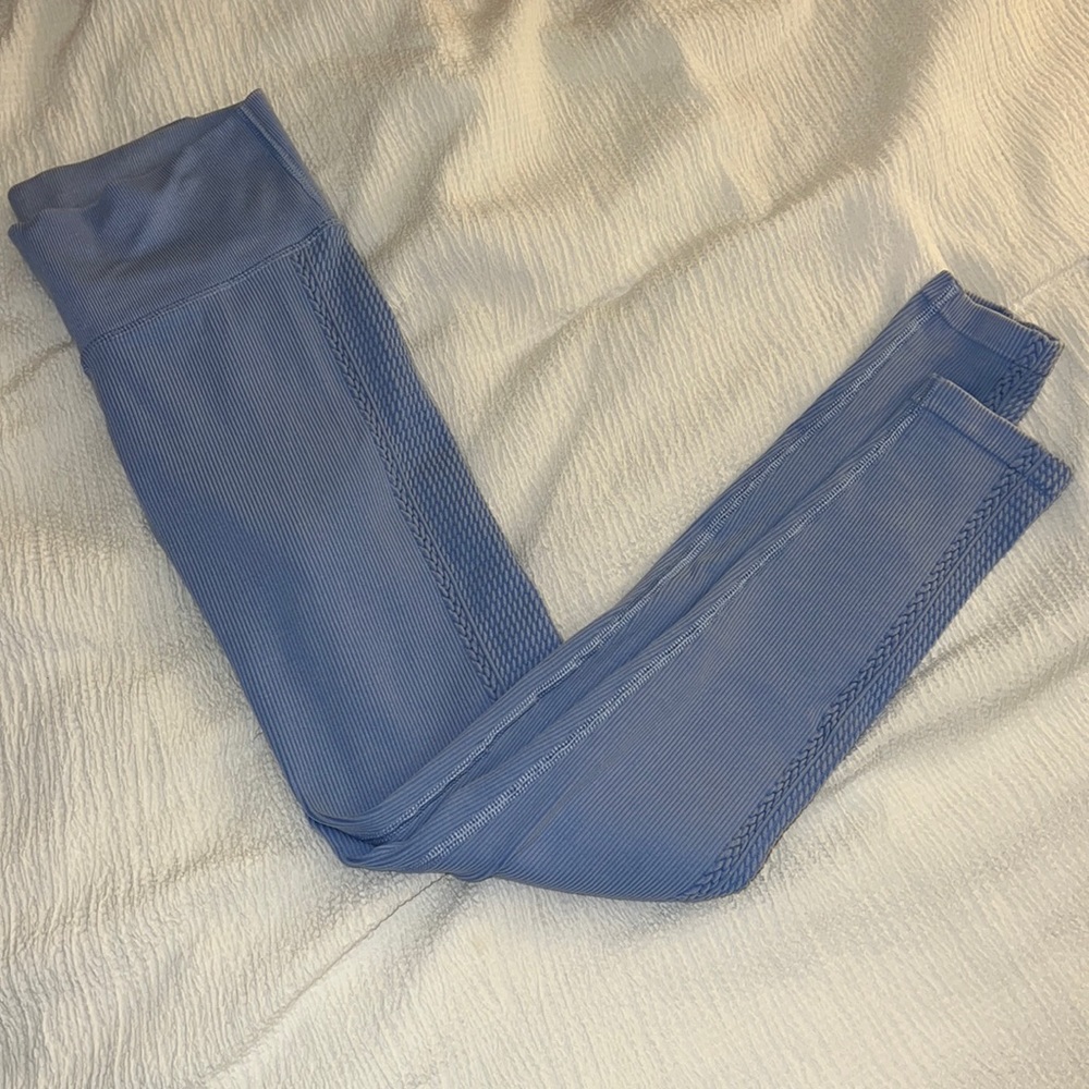 offline aerie workout set leggings + long sleeve top